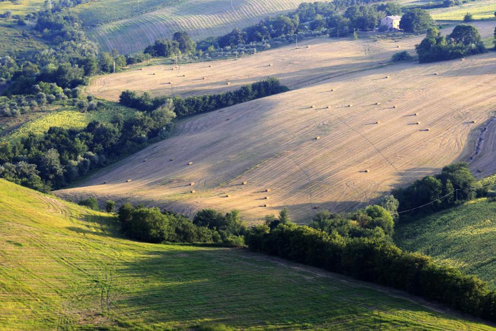 Agriturismo Fara Hotel Montegiorgio Kültér fotó